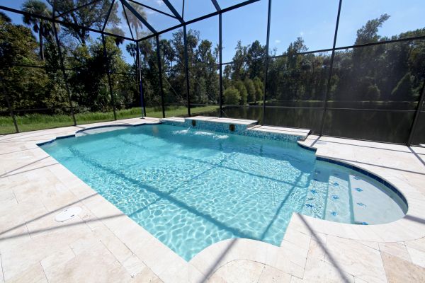 Pool Cage Cleaning in Brentwood