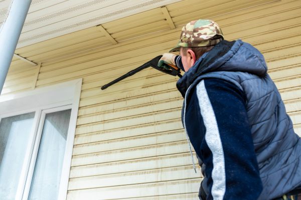 Vinyl Siding Pressure Cleaning in Brentwood