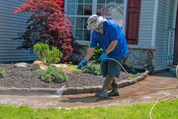 Brick Walkway Cleaning in Brentwood